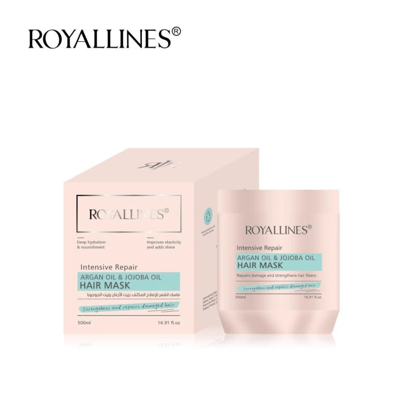Royallines Argan Oil & Jojoba Oil Intensive Repair Hair Mask 500ml