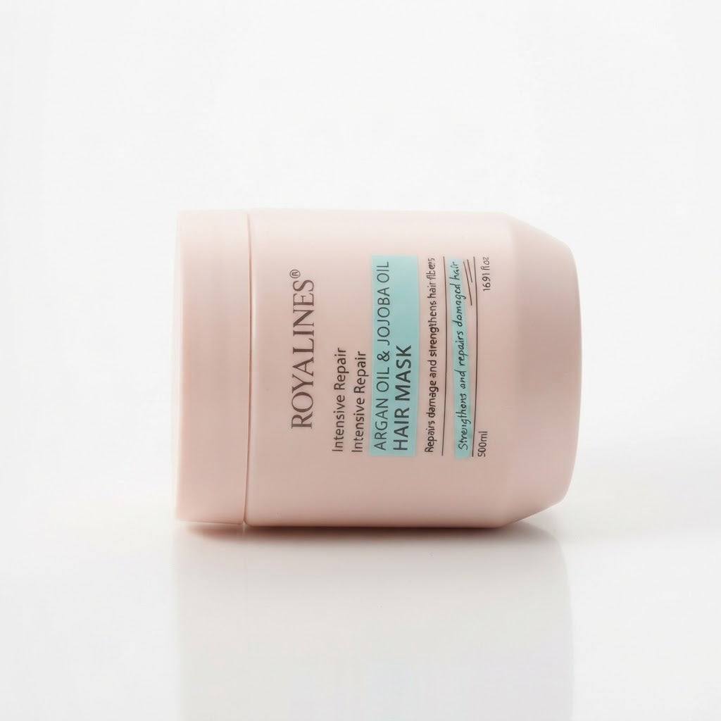 Royallines Argan Oil & Jojoba Oil Intensive Repair Hair Mask 500ml