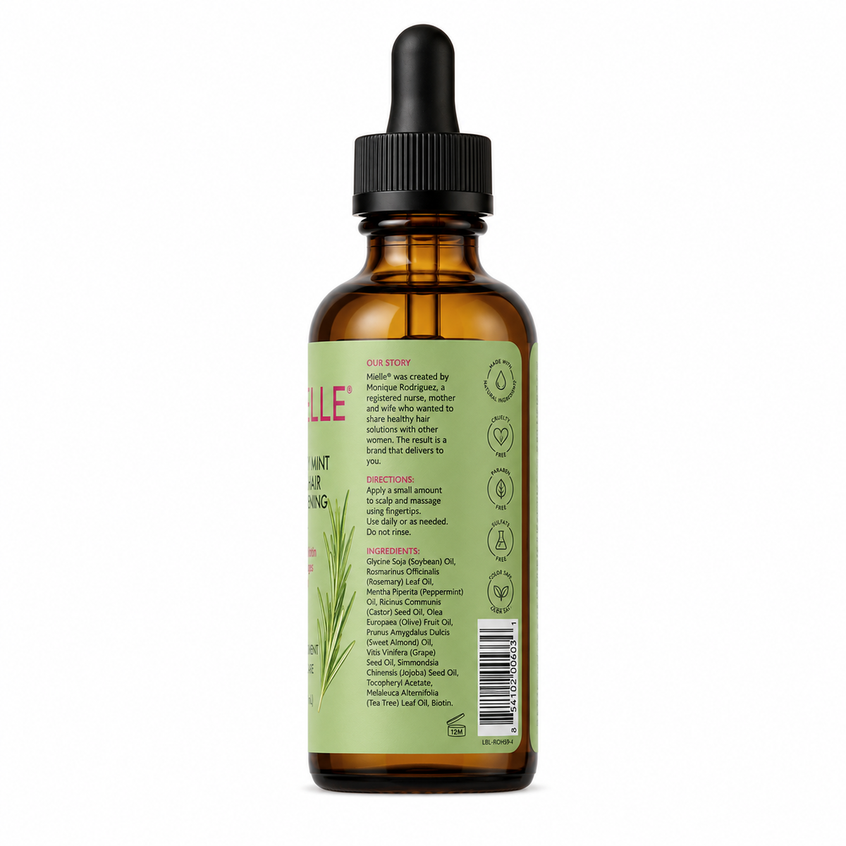 Mielle Rosemary Mint Hair Oil 59ml