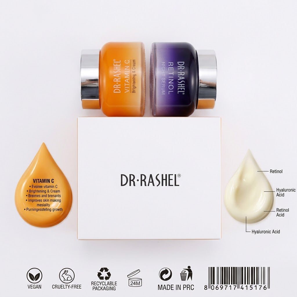 Dr.Rashel Vitamin C & Retinol Set 50g