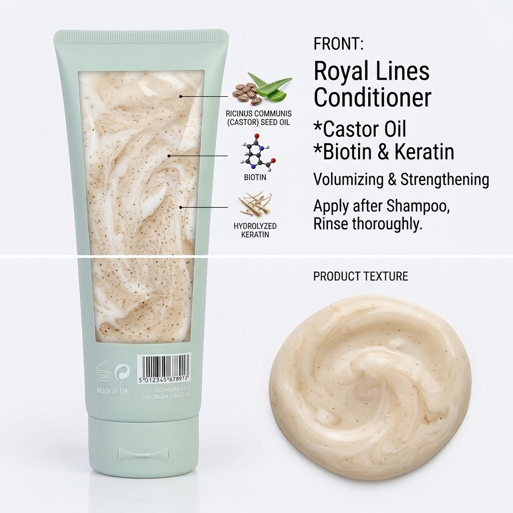 Royallines Biotin & Keratin Complex Hair Growth Leave-In Conditioner 280ml