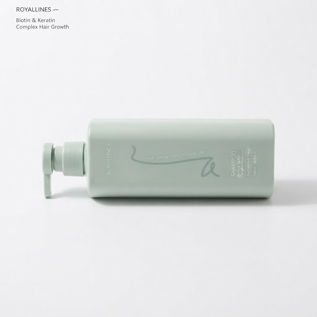 Royallines Biotin & Keratin Complex Hair Growth Shampoo 500ml