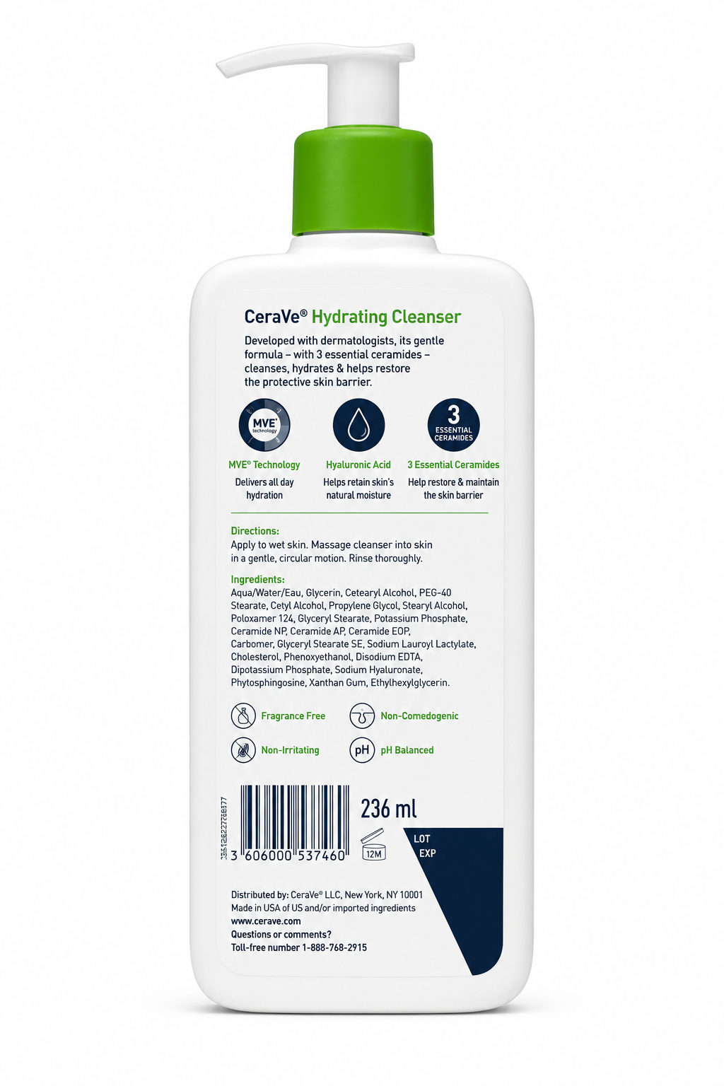 CeraVe Hydrating Cleanser